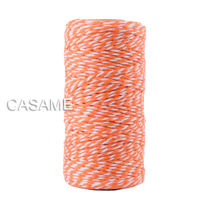 12 ply thick Cotton Bakers Twine String Cord Rope Rustic DIY Craft Twine 100m Spool