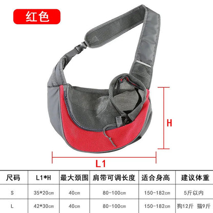 Dog Sling Carrier Bag For Pet Comfort