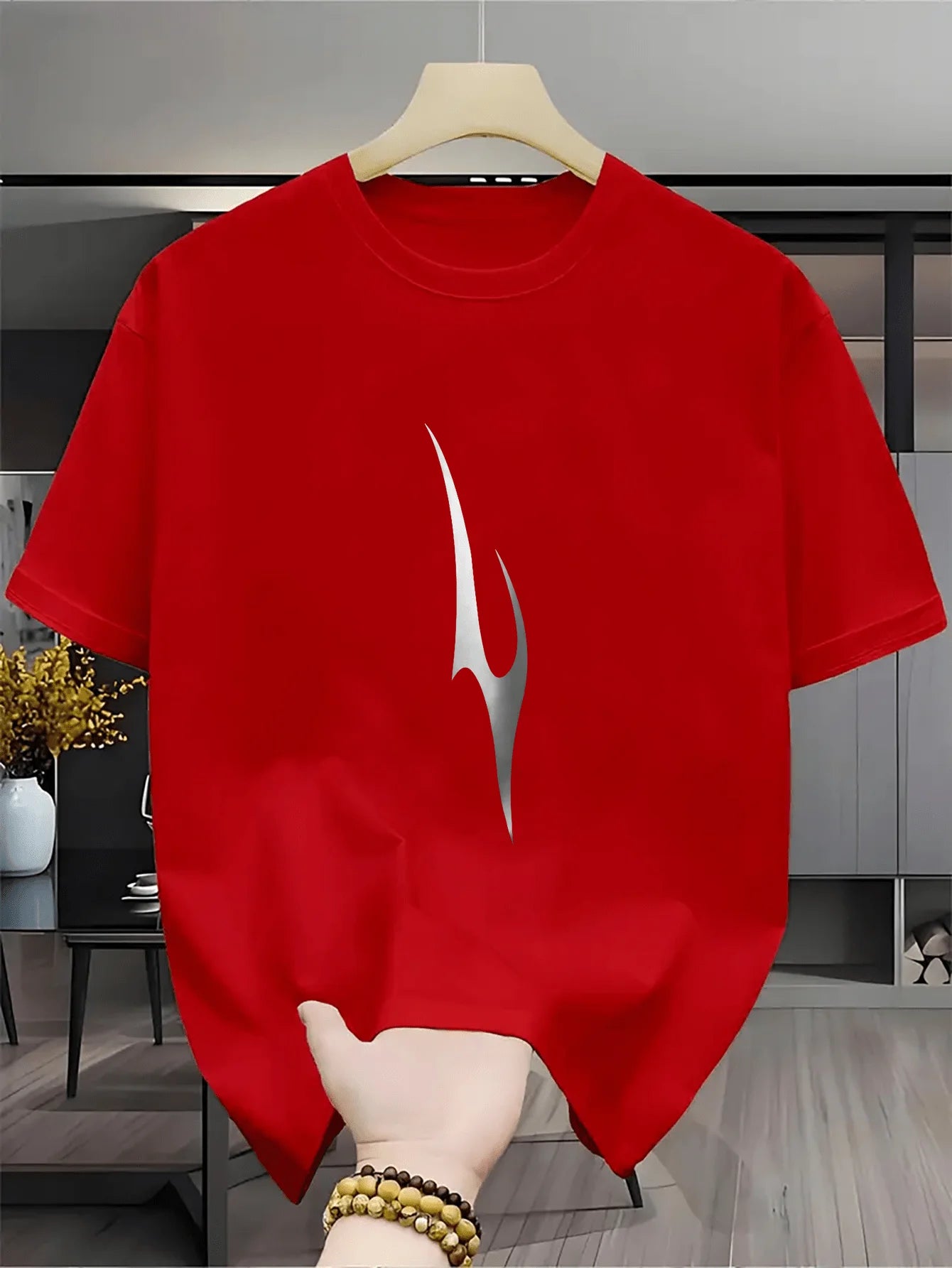 Graphic Men's T Shirt - Trendy Style