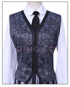 Halloween Costume Striped Suit Set