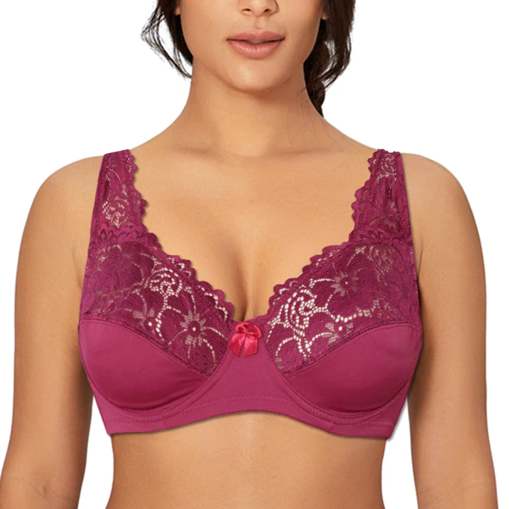 Underwire Bra with Lace Elegance