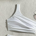 Women's Swimwear: Chic One-Shoulder Bikini