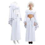 Cosplay Costume Play Elegant White Dress
