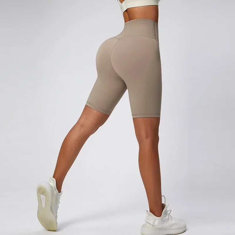 Womens Butt Lifting Yoga Shorts Trendy Fit