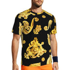Graphic Tee Clothing - Red Glitter Style