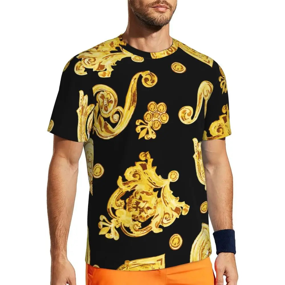 Graphic Tee Clothing - Red Glitter Style