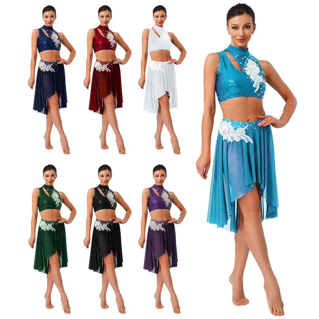 Dancewear Skirt Set for Performers