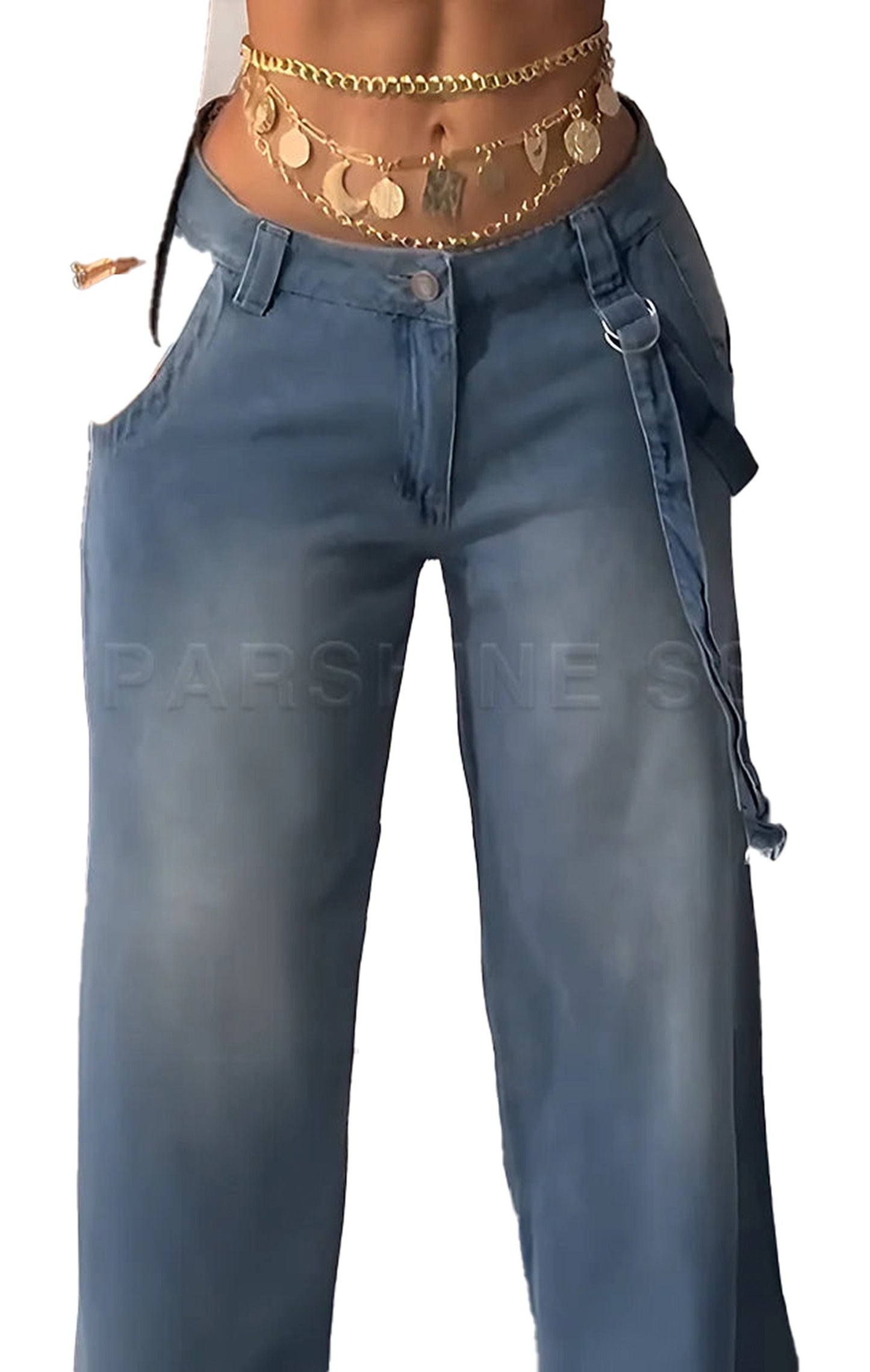 Vintage Straight Leg Jeans For Women