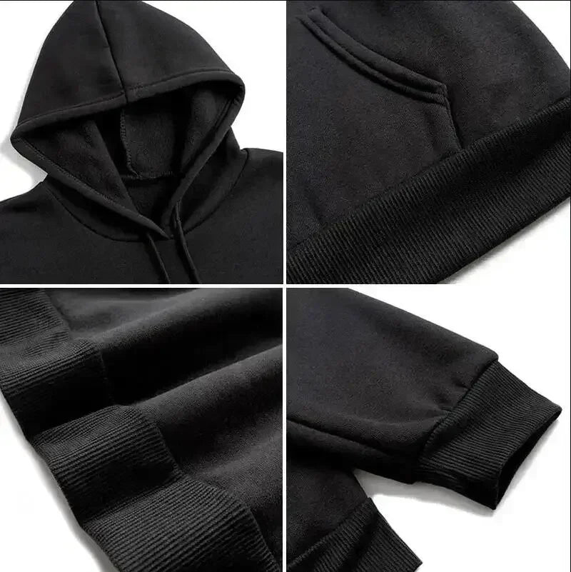 Oversized Fleece Hoodie Unisex Trendy Style