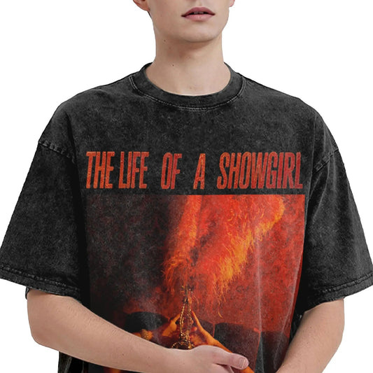 Showgirl Album Washed T-Shirt Back View