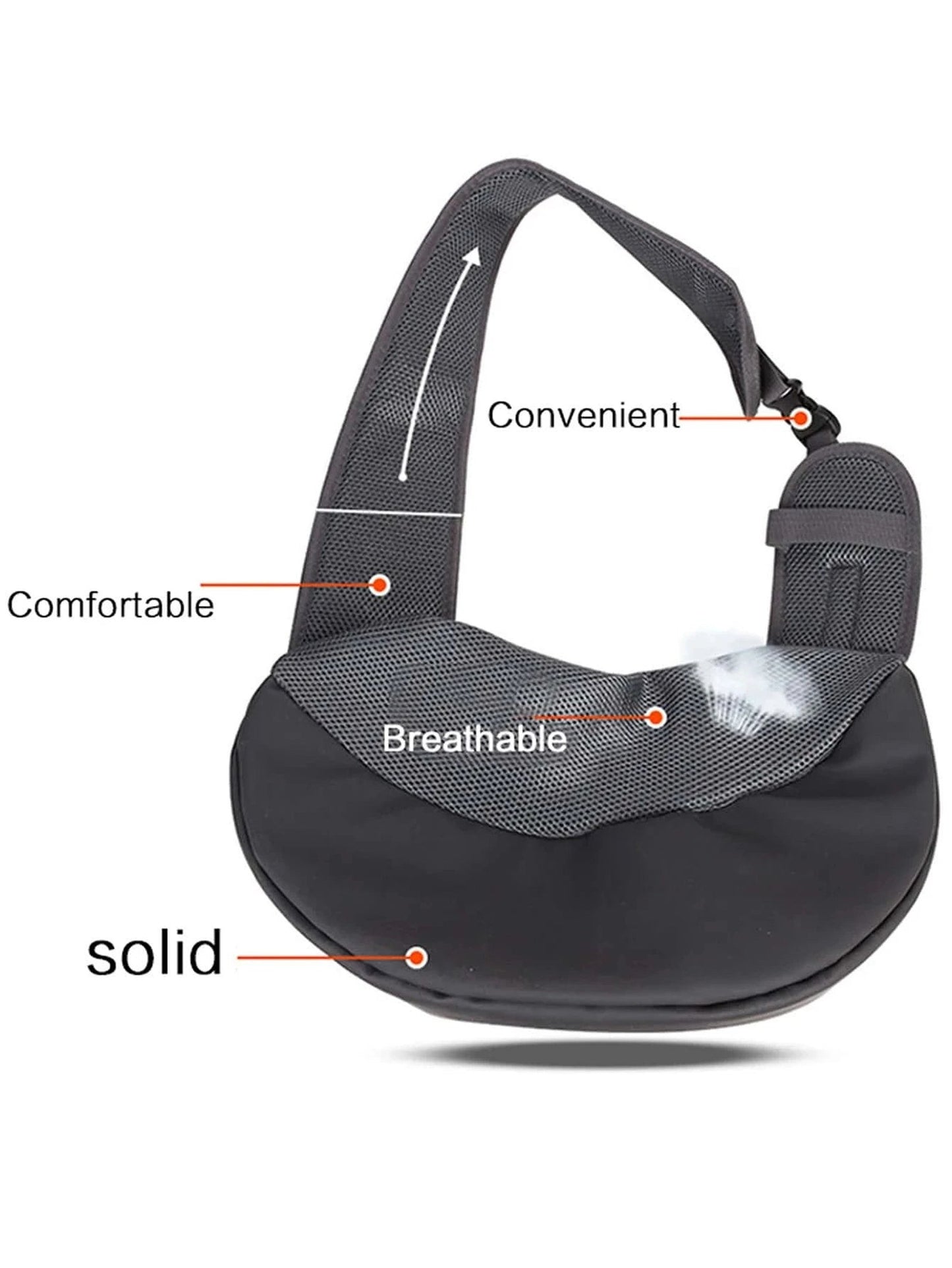 Dog Sling Carrier Bag For Pet Comfort