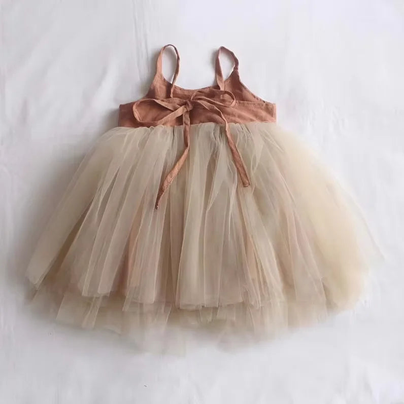 Toddler Kids Summer Baby Tutu Birthday Party Dress