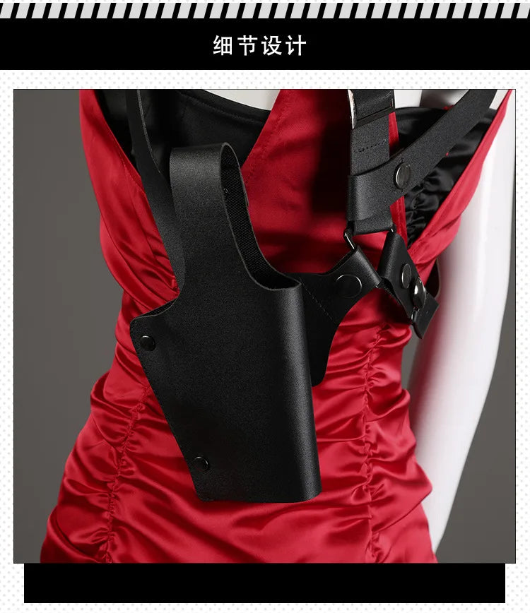 Cheongsam Dress with Elegant Gathered Design