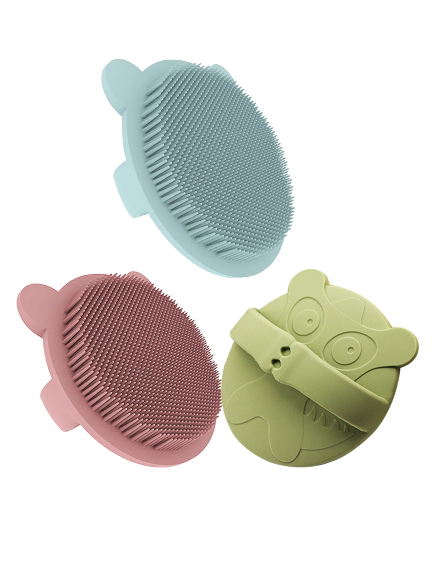 Soft Silicone Baby Bath Brush