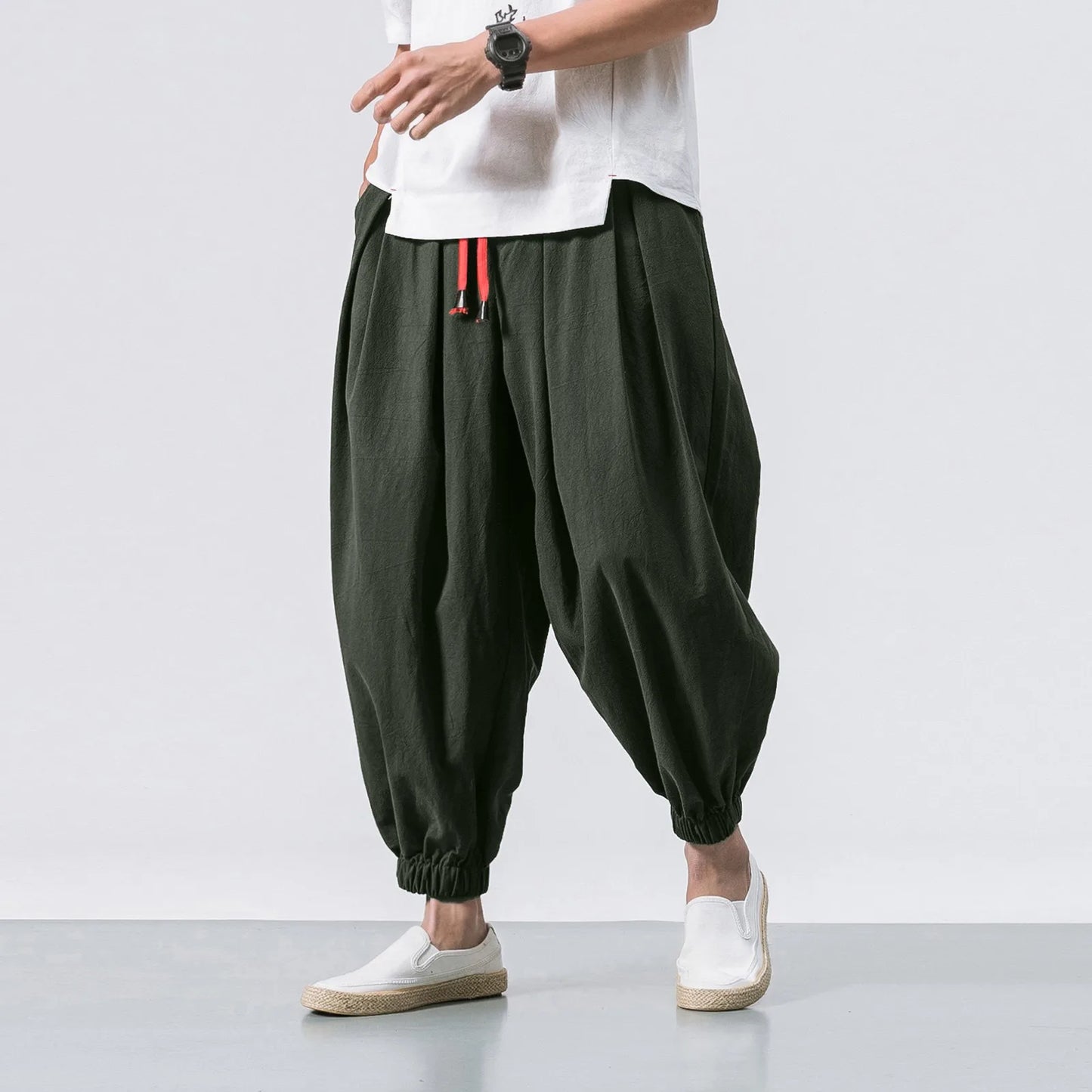 Mens Oversized Harem Pants For Comfort