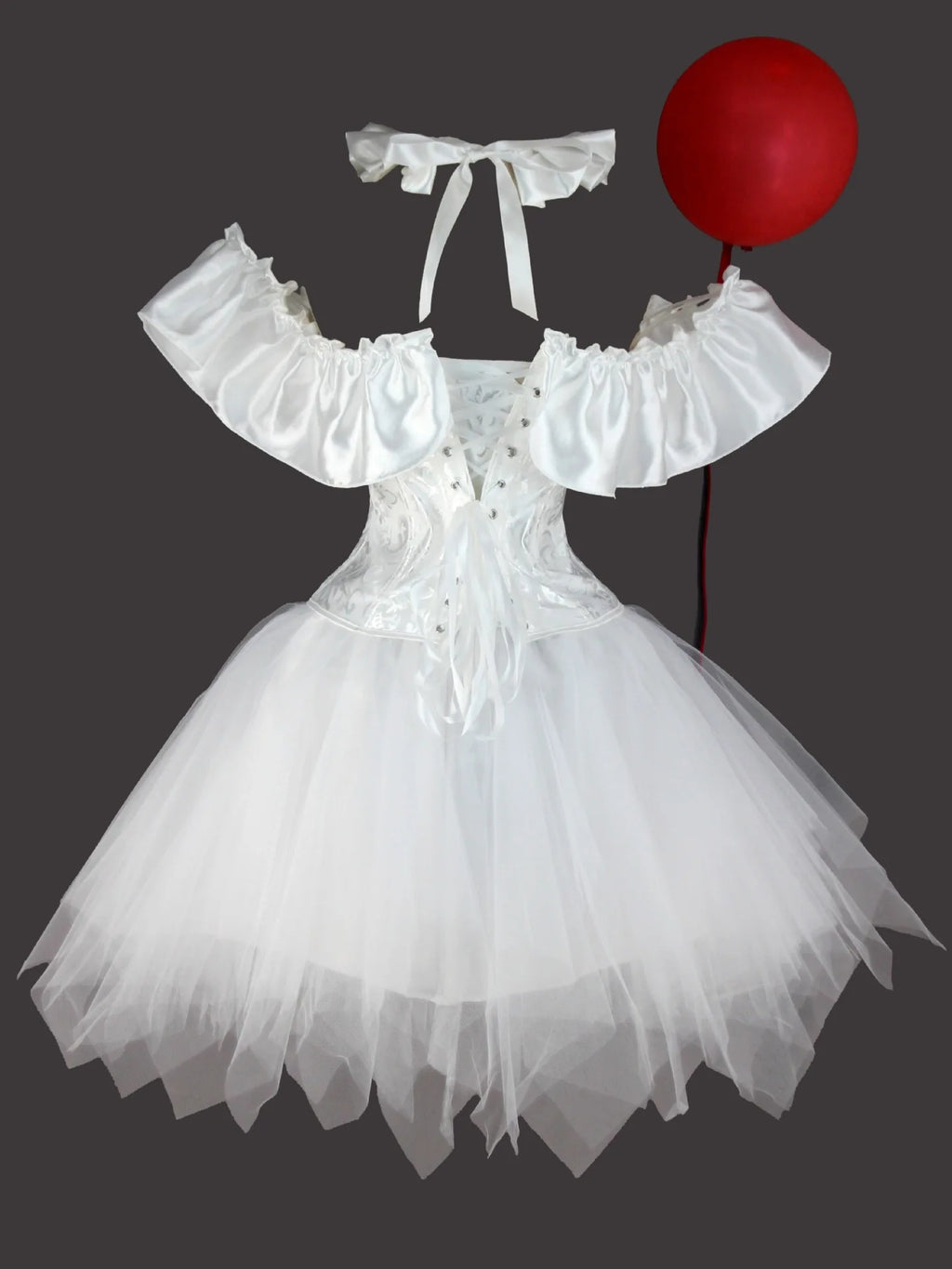 Cosplay Costume Play Dress with Ruffles