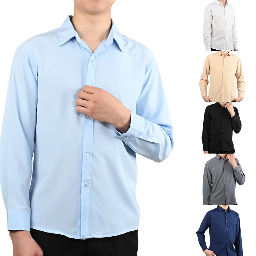 Mens Non Iron Dress Shirt In Multiple Colors