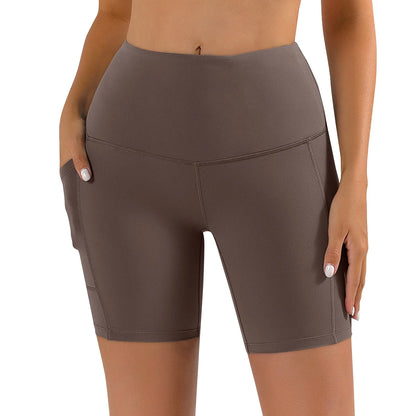 High Waist Yoga Shorts For Women