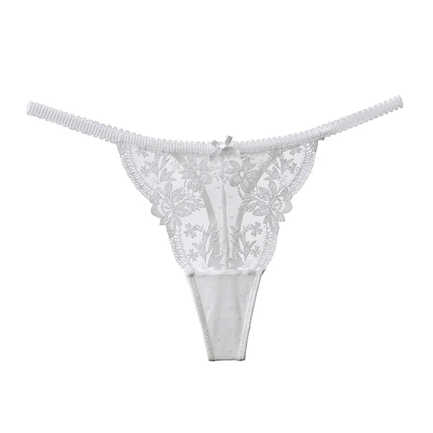 Comparison of Sizes S-XL for French Lace Christmas Tanga
