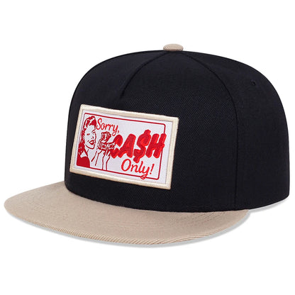 Hip Hop Baseball Cap With Crown Embroidery