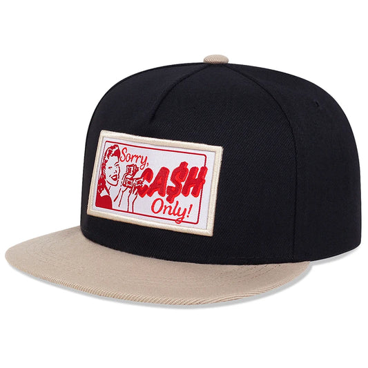 Hip Hop Baseball Cap With Crown Embroidery