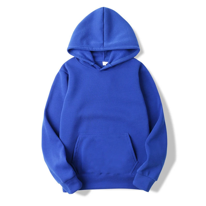 Men's Casual Knit Hooded Sweatshirt