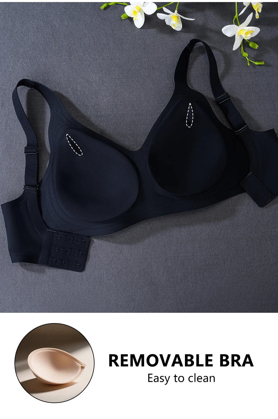 Underwire in Bra for All-Day Comfort