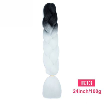 Ombre Braiding Hair Extensions Trendy Styles