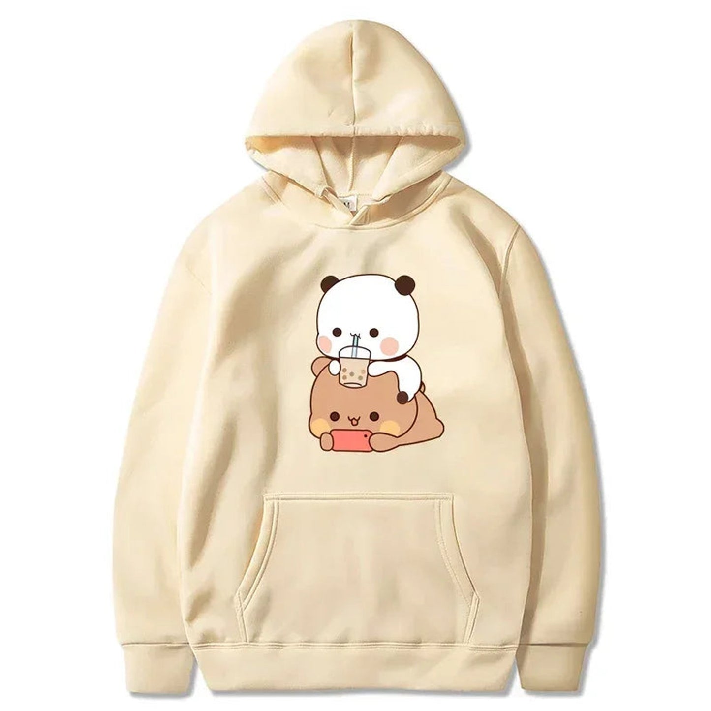 Kawaii Bubble Tea Hoodie in Natural Lighting