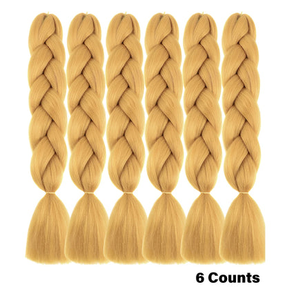 Ombre Crochet Braiding Hair Extensions