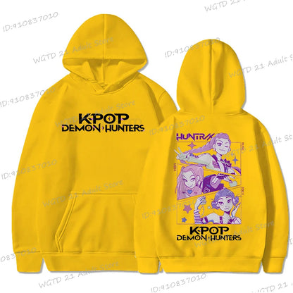 Korean Anime Hoodie For Women KPOP Style