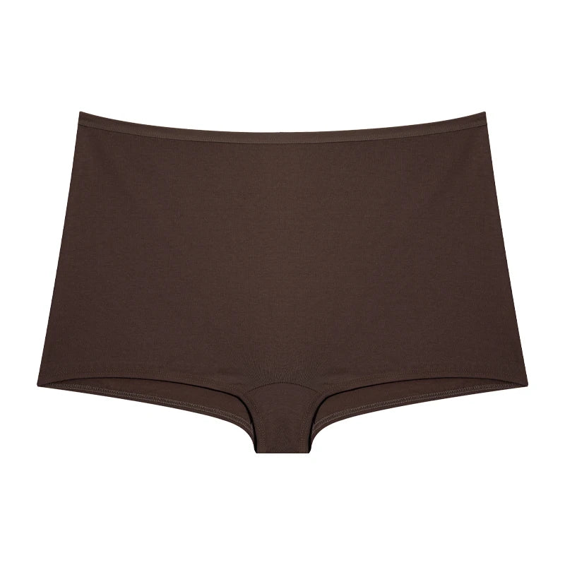 Womens Seamless Cotton Boxers Comfort Fit