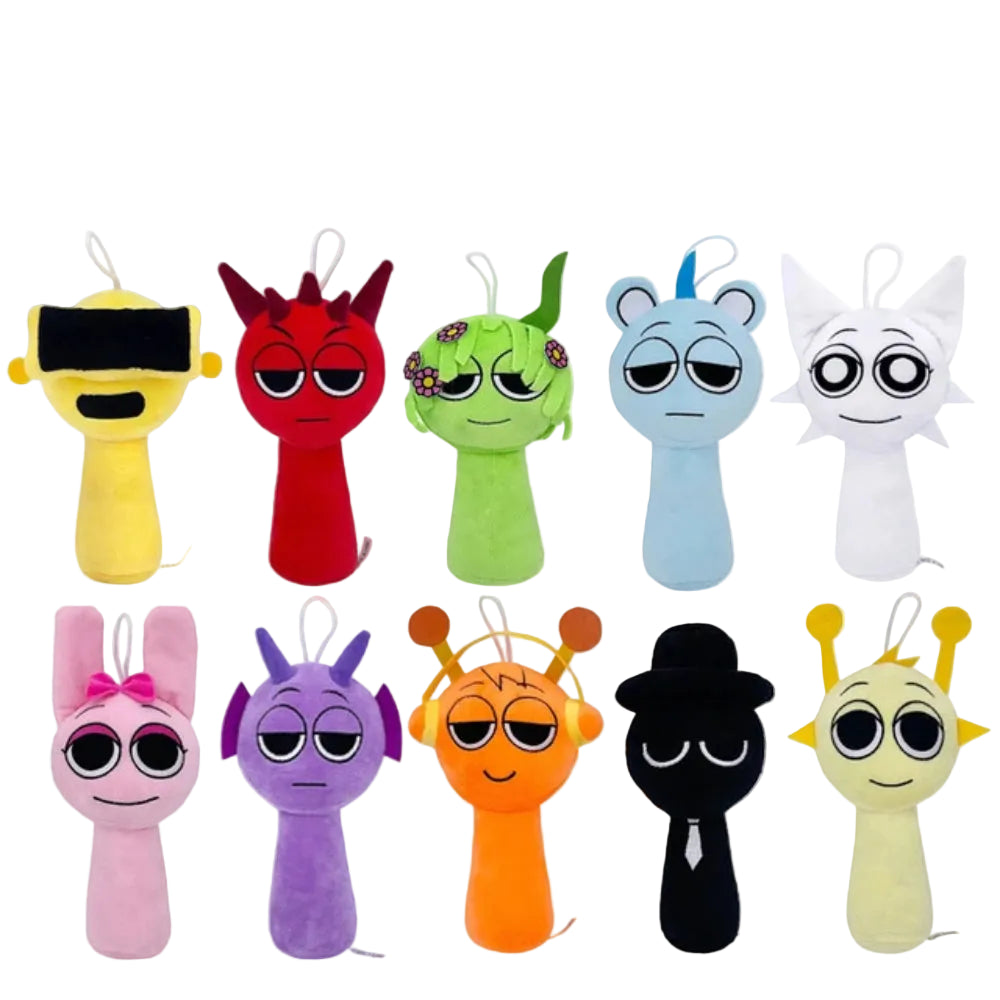 Sprunki Soft Stuffed Game Character Plush Toy 20cm