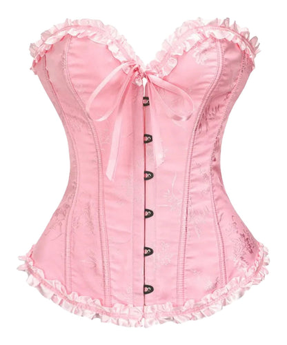 Floral Lace Corset Top For Women