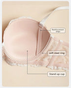 Push Up Bra with Underwire Support