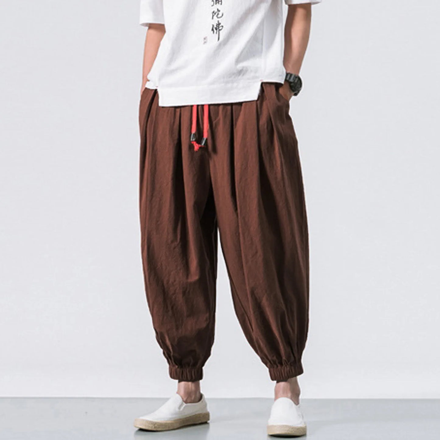 Mens Oversized Harem Pants For Comfort