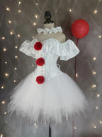 Cosplay Costume Play Dress with Ruffles