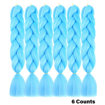 Ombre Crochet Braiding Hair Extensions