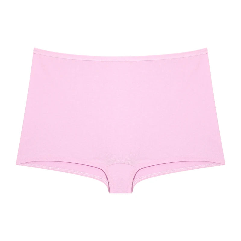 Womens Seamless Cotton Boxers Comfort Fit
