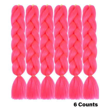 Ombre Crochet Braiding Hair Extensions