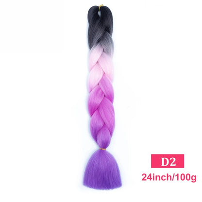 Ombre Braiding Hair Extensions Trendy Styles