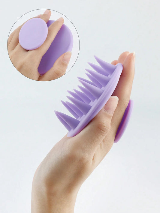 Silicone Scalp Massage Brush Set
