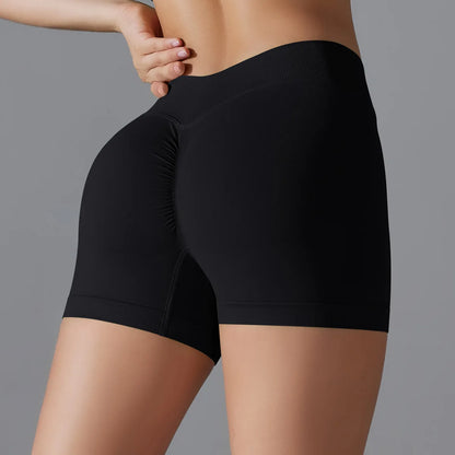 Scrunch Butt Yoga Shorts For Women
