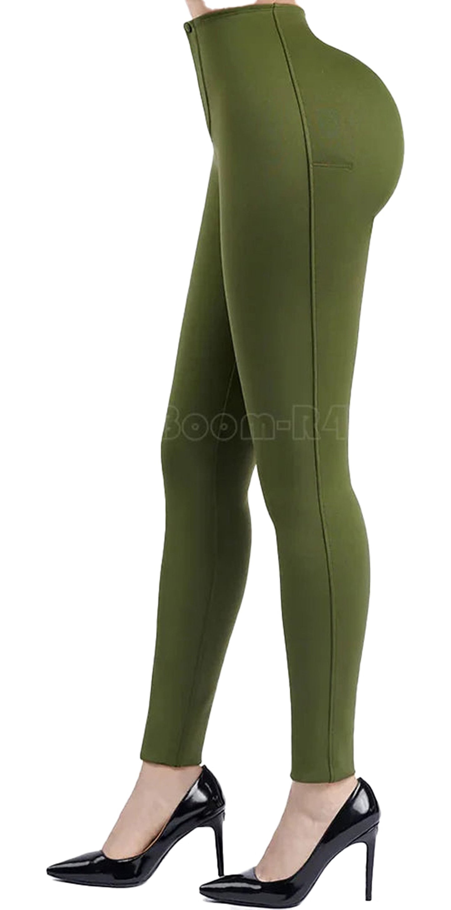 High Waisted Tummy Control Pants For Women