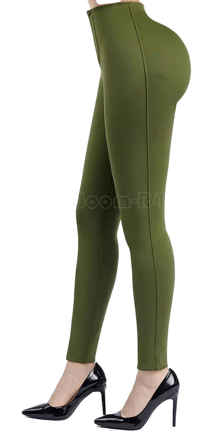 High Waisted Tummy Control Pants For Women