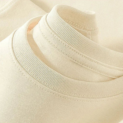 Side View of Cute Bubu Panda & DuDu Bear Graphic T-Shirt