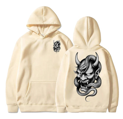 Mens Printed Hoodie With Unique Design