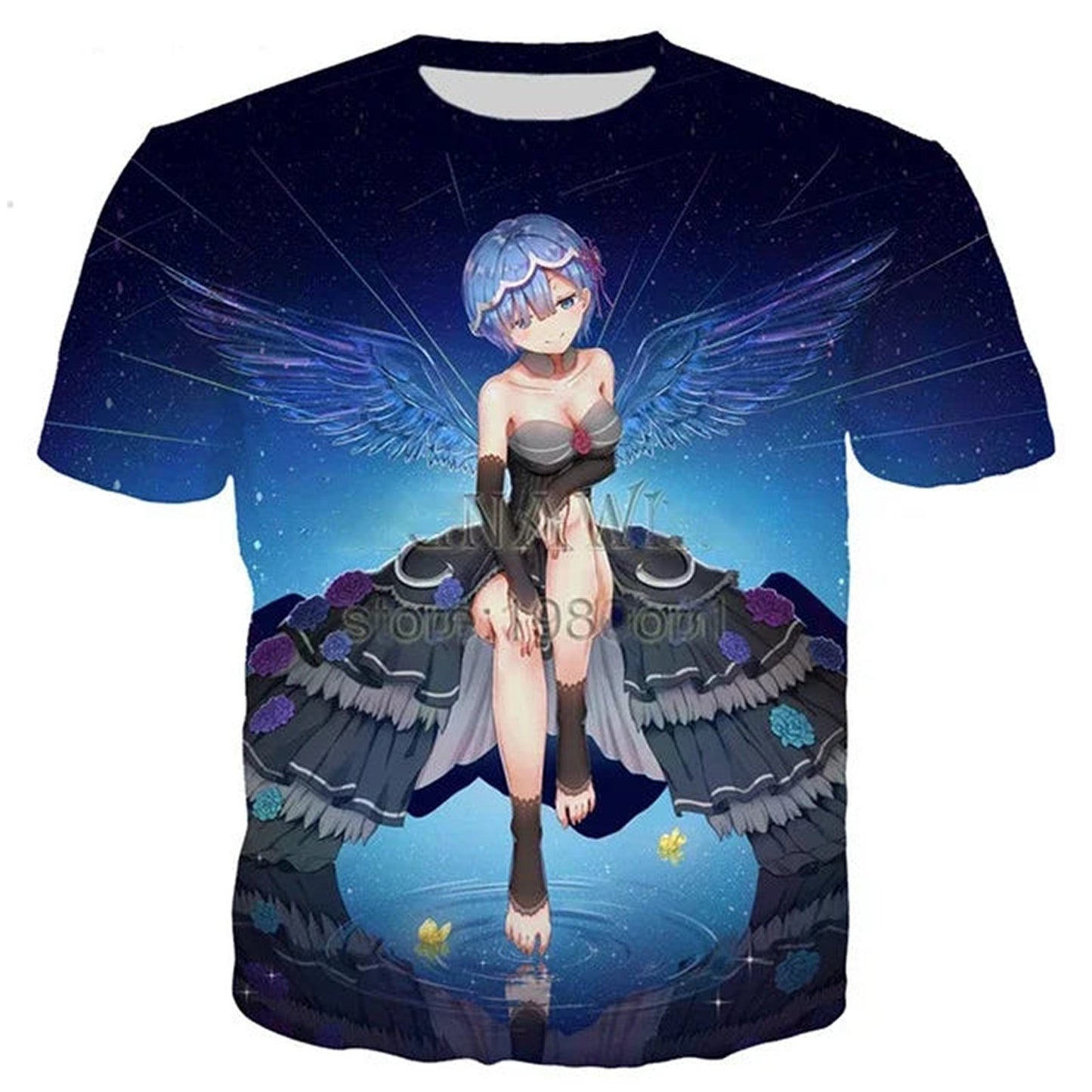 Anime Girl 3D Printed T-Shirt for Men & Women - Casual Harajuku