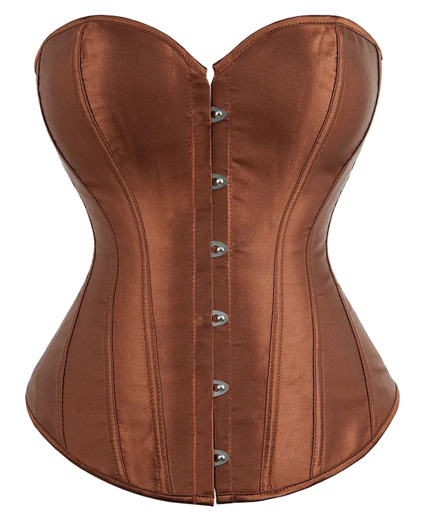 Satin Corset Top For Women In Pink