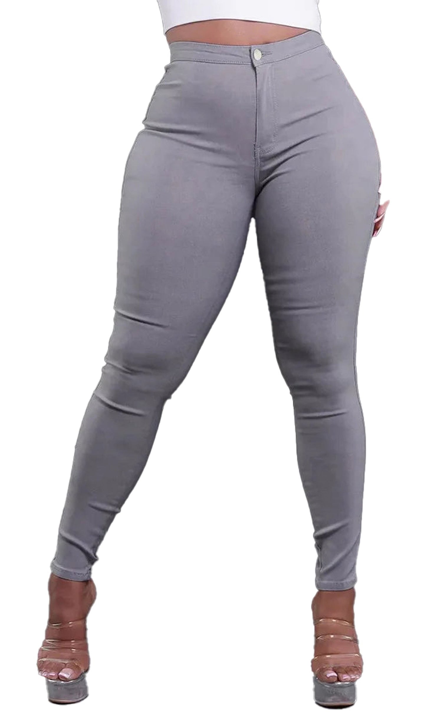Womens High Waisted Skinny Jeans